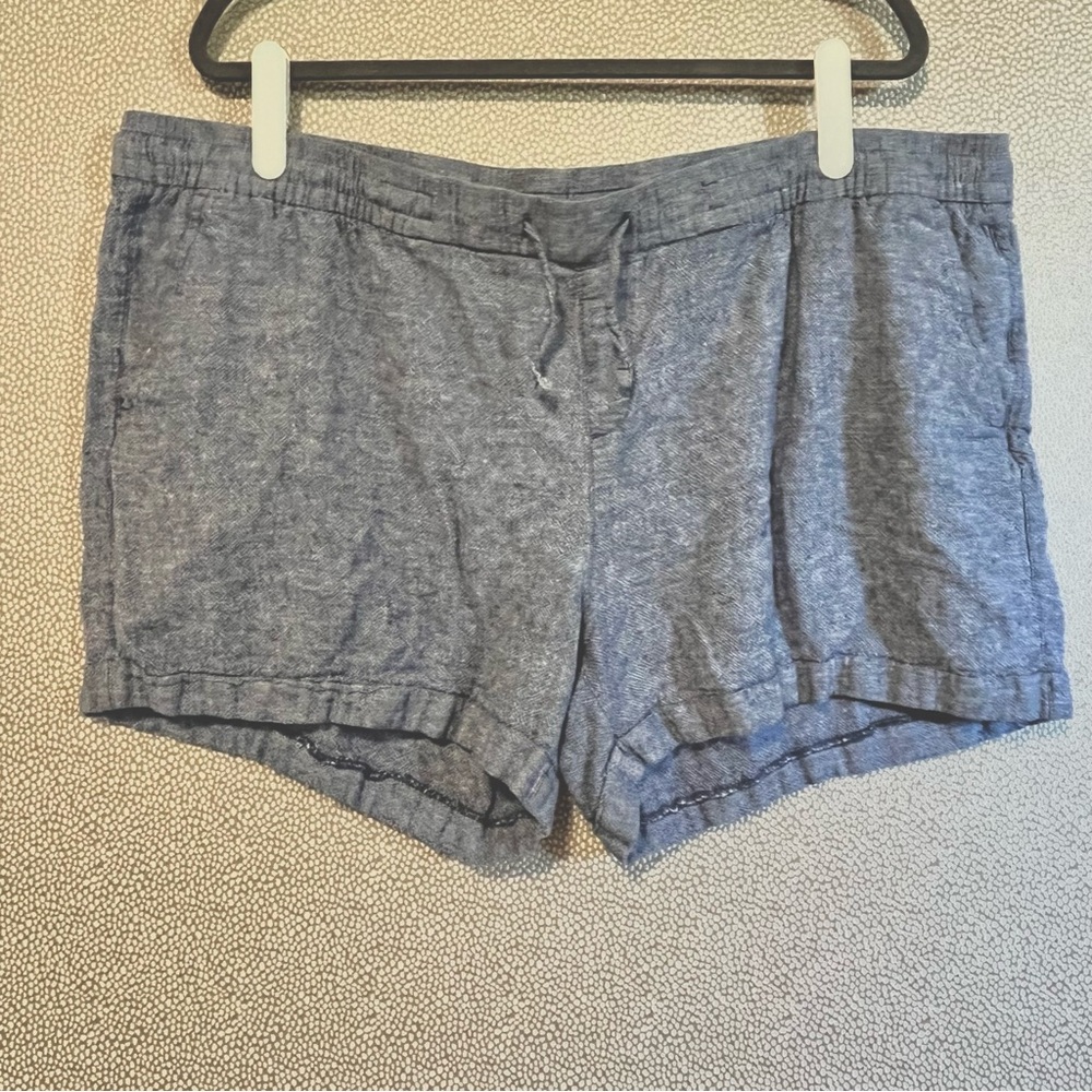 XXL Old Navy Linen Drawstring Shorts